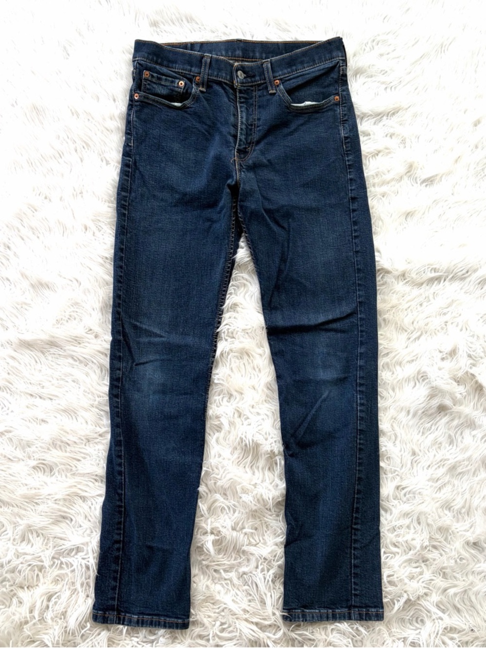 Levi's 514 Straight Fit Jeans in Dark Blue Wash 32X34